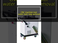 0.75mm Precisión CNC Filtración de refrigerante 8000L/H Limpieza del tanque de refrigerante