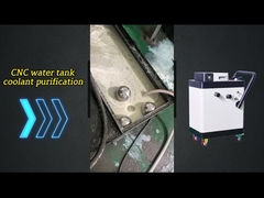 Separación de aceite y agua de corte de fluido, aumentar la vida útil, Purificación en línea, sin necesidad de apagar