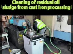 Equipo de eliminación de escoria limpiador de tanques de refrigerante CNC 8000L/h Flujo