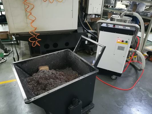 Chips de aluminio limpiador de tanques de refrigerante CNC máquina de limpieza de líquido de corte