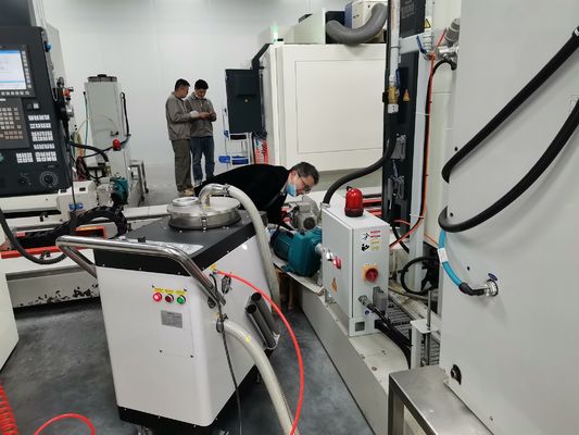 Trabajo de metales Máquina CNC Limpieza de tanque de refrigerante Chips de Alu Filtración de fluidos