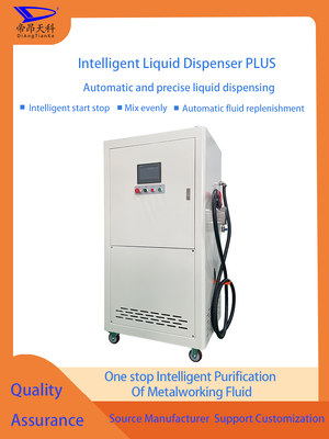 Fácil instalación con tornillos de montaje Dispensador de líquido de corte Rango de temperatura de funcionamiento de menos 10 Celsius a 60 Celsius Ideal para uso industrial