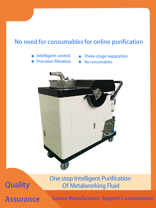 Filtración de refrigerante en centrifugadora para máquinas de rectificación con capacidad de cesta de 14L Mejora la limpieza del refrigerante y el rendimiento de la máquina
